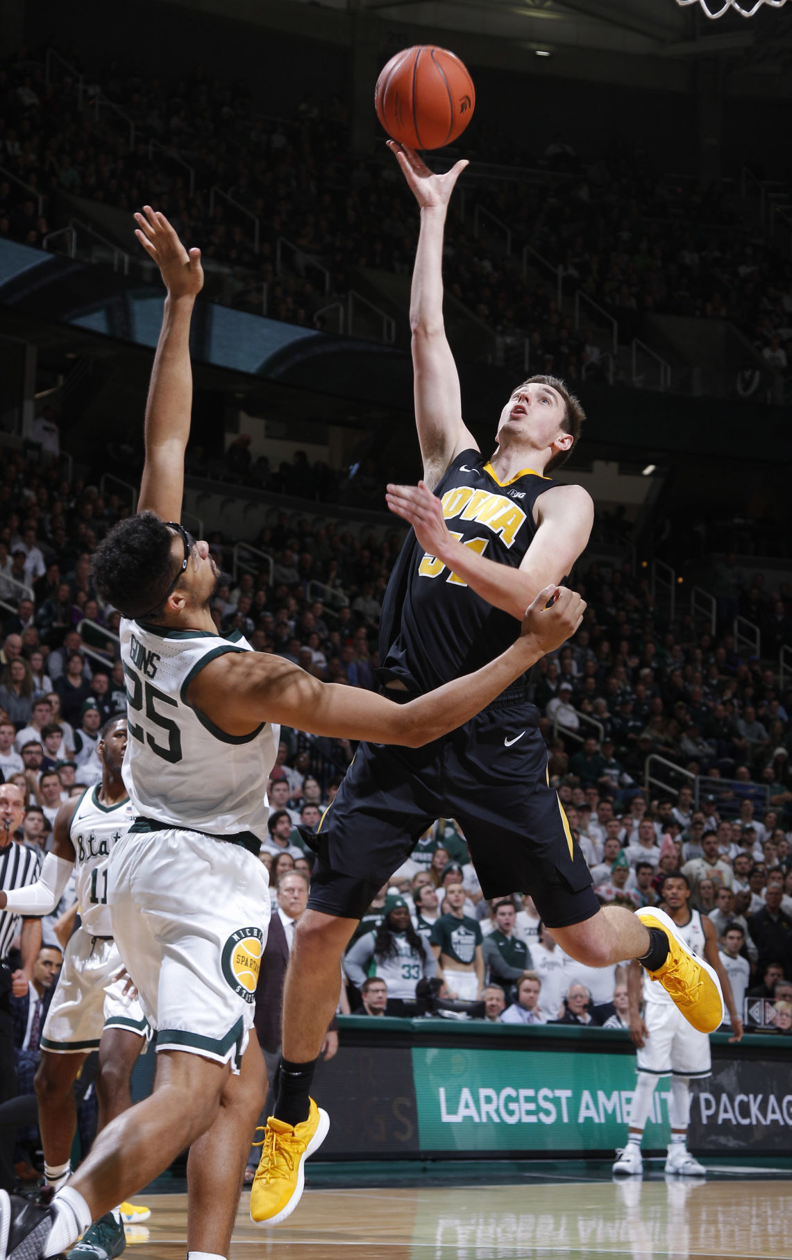Iowa Michigan St Basketball